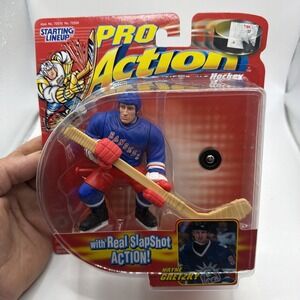 WAYNE‎ GRETZKY Starting Lineup Pro Action Hockey New York Rangers 1998 New